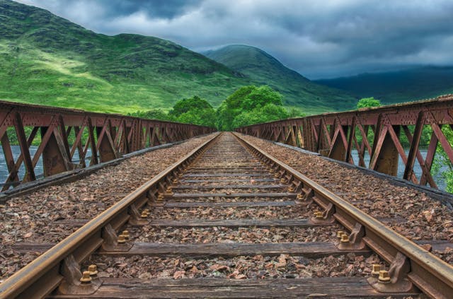 railroad tracks