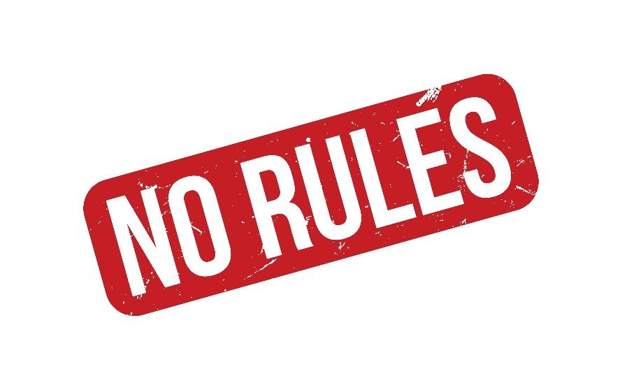 no rules graphic