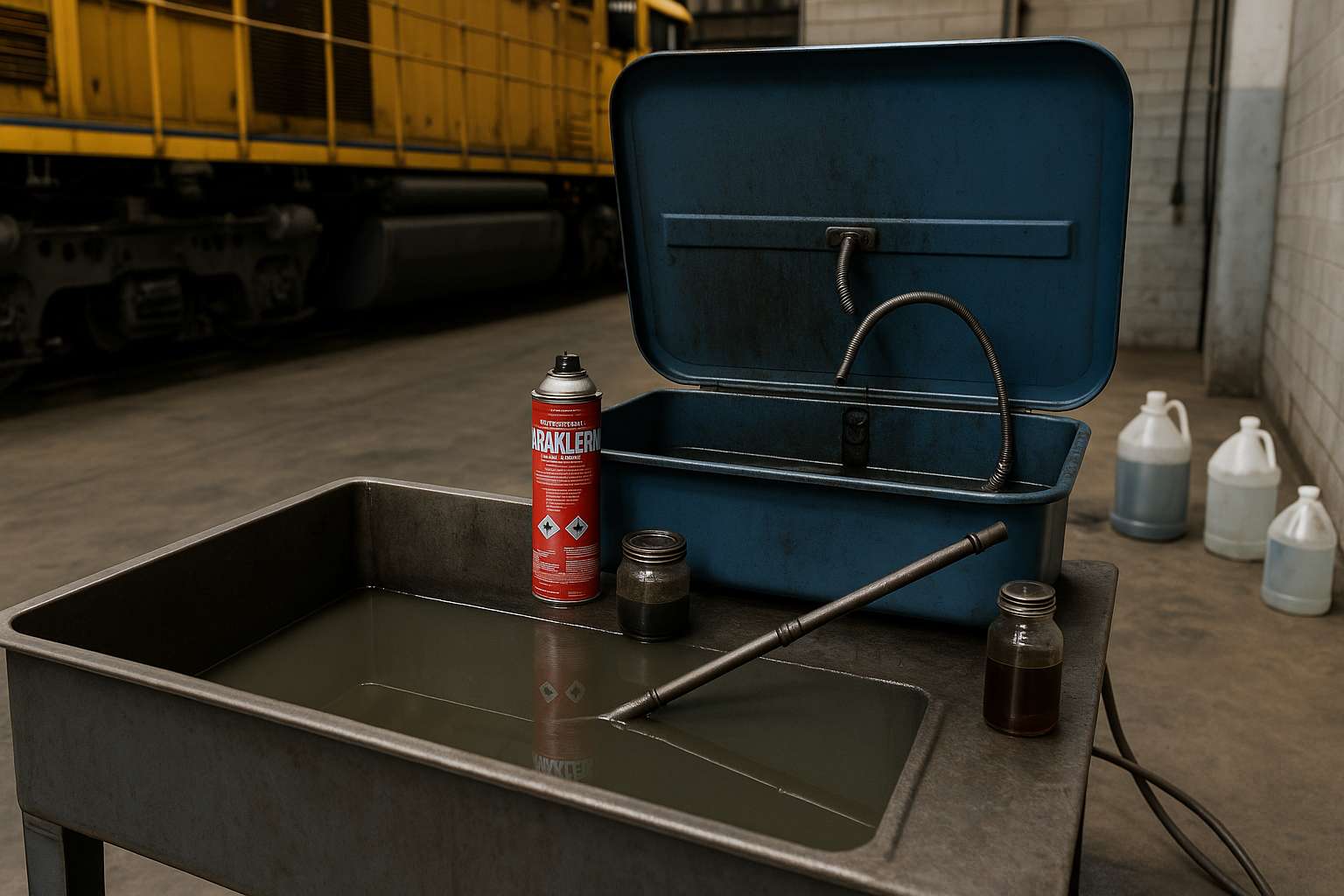 railroad repair shop